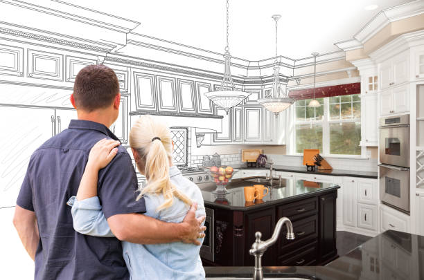 Professional Countertop Replacement technician working in McLean, TX